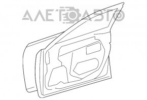Дверь голая передняя левая Lexus ES350 07-12
