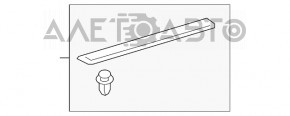 Capacul pragului exterior frontal stânga pentru Lexus ES350 07-12