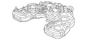 Rezervorul de combustibil al Jeep Grand Cherokee WK2 11 3.6