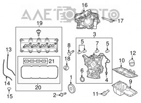 Palet de ulei Dodge Durango 11-13 5.7