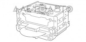 Магнитофон радио Dodge Journey 11- без куллера