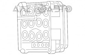 ABS АБС Chrysler 300 11-