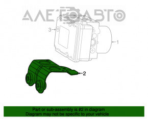 Suport ABS pentru Jeep Cherokee KL 14-22