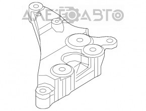 Кронштейн подушки двигателя левый Jeep Compass 17-22 2.4