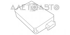 Blocul de zone oarbe stânga BSM Jeep Grand Cherokee WK2 16-20