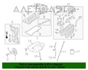 Топливный насос бензонасос Jeep Cherokee KL 19-20 2.4 FWD