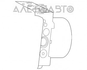 ABS АБС Jeep Cherokee KL 19-20 под радар, без start-stop