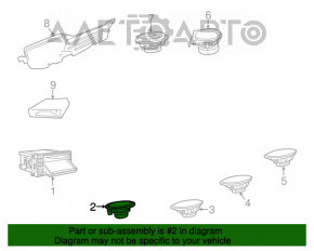 Difuzor torpedo Jeep Grand Cherokee WK2 11-21