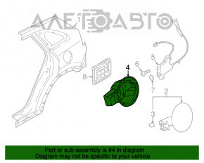 Корпус лючка бензобака Kia Niro 17-22 HEV, PHEV