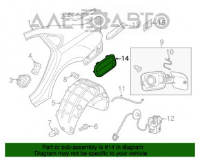 Grila de ventilatie stanga Audi A5 F5 17-