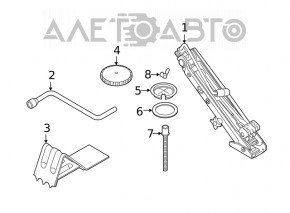 Домкрат BMW X3 G01 18-21