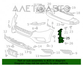 Deflector radiator dreapta Honda Insight 19-22