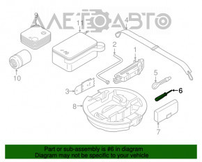 Отвёртка BMW 7 G11 G12 16-22 новый OEM оригинал