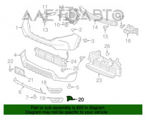 Suport far dreapta Honda CRV 17-19