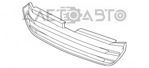 Grila radiatorului Honda Insight 19-22, completă cu emblema