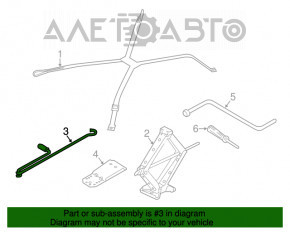 Manerul cricului BMW X3 G01 18-21