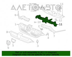 Suport grilaj radiator Honda CRV 20-22 nou OEM original