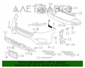 Prindere bara fata aripa stanga Honda Insight 19-22