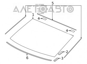 Geam spate Honda Insight 19-22