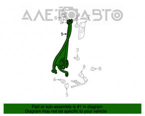 Centura de siguranță pentru șofer pentru Lexus RX300 RX330 RX350 RX400h 04-09