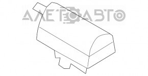 Airbag-ul pasagerului din bordul Lexus ES350 07-12.