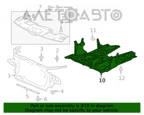 Защита двигателя Honda Insight 19-22