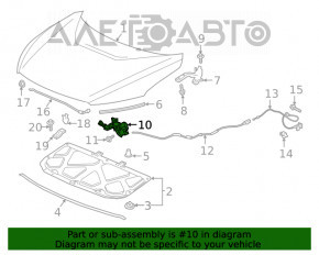 Capota Honda Clarity 18-21 SUA