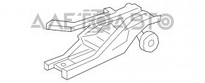 Capacul de protecție al suportului frontal drept Honda Clarity 18-21 SUA, format din 2 piese.