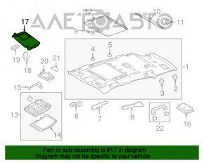 Capota dreapta Lexus NX200t NX300 NX300h 15-21 bej, pentru curățare chimică