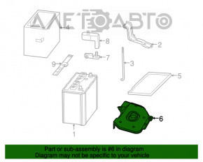 Suport baterie Toyota Highlander 08-13 hibrid