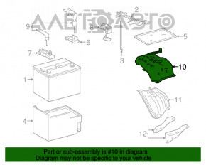 Suport baterie Lexus NX200t NX300 15-21