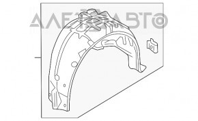 Bara spate dreapta Honda Insight 19-22