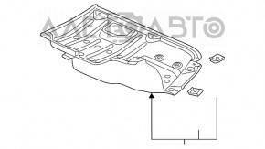 Защита днища задняя Honda Insight 19-22