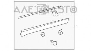 Capac usa fata inferioara stanga Toyota Highlander 14-19