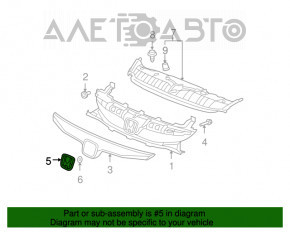 Emblema grilei radiatorului Honda Insight 19-22