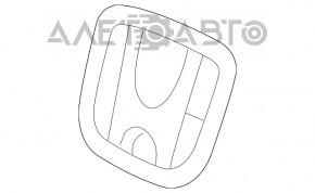 Emblema grilei radiatorului Honda Insight 19-22, nouă, originală