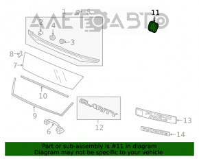 Emblema Honda pentru capacul portbagajului Honda Clarity 18-21 SUA