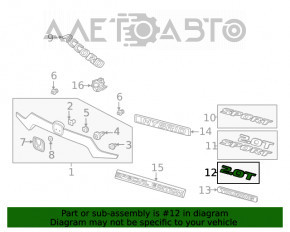 Emblema inscripție 2.0T capac portbagaj Honda Accord 18-22