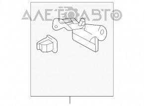 Bara de noroi spate dreapta Toyota Sienna 11-20