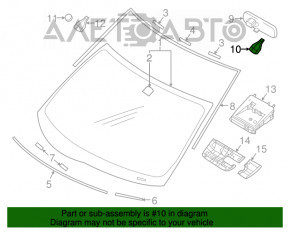 Накладка датчика дождя Mitsubishi Outlander Sport ASX 10-