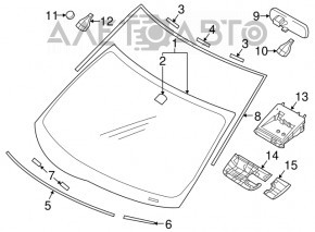 Capacul senzorului de ploaie Mitsubishi Outlander Sport ASX 10-