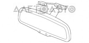 Oglindă interioară cu auto-întunecare pentru Acura MDX 16-20