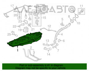 Rezervor de combustibil Lexus NX200t NX300 15-18 2.0T