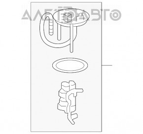 Pompa de combustibil pompa de benzina Lexus NX200t NX300 15-18 2.0T nou original OEM