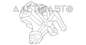 Blocare capac rezervor combustibil Lexus NX200t NX300 NX300h 15-21