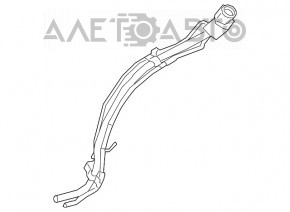 Gâtul de umplere a rezervorului de combustibil al modelului Lexus NX300h 18-21