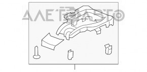 Накладка шифтера МКПП Honda Civic X FC 18-21 2.0