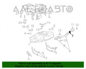 Крышка заливной горловины бензобака Toyota Corolla e12 02-06 5d новый OEM оригинал