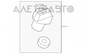 Capacul gurii de umplere a rezervorului de combustibil pentru Toyota Avalon 13-18, nou, original OEM.