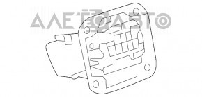 Corpul capacului rezervorului de combustibil Toyota Avalon 13-18